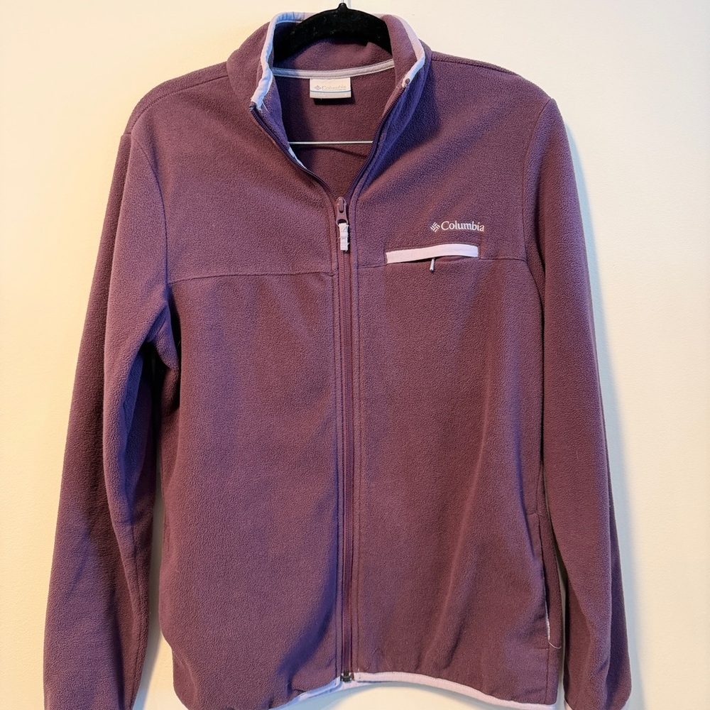 Columbia Lavender Fleece Jacket